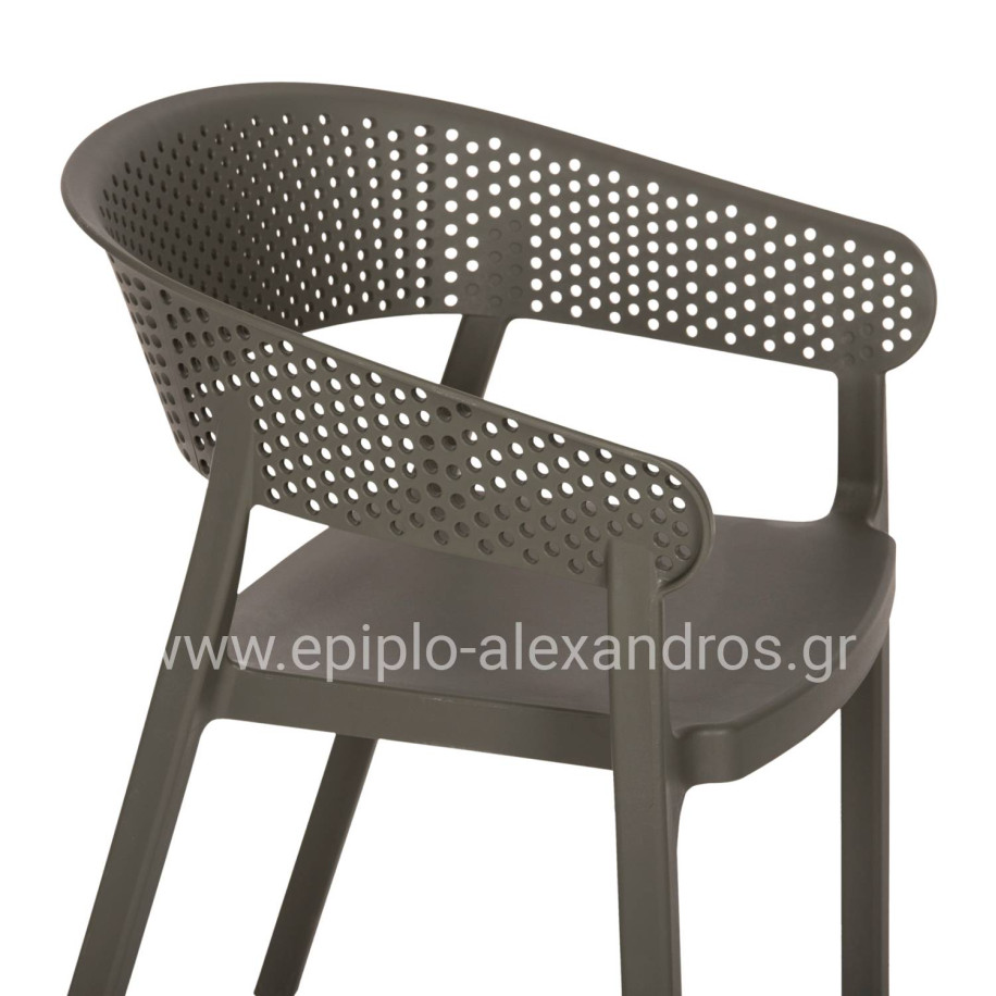 ΠΟΛΥΘΡΟΝΑ ΠΟΛΥΠΡΟΠΥΛΕΝΙΟΥ PERFOE HM5941.07 DARK OLIVE 53,5x50,5x73Υεκ.