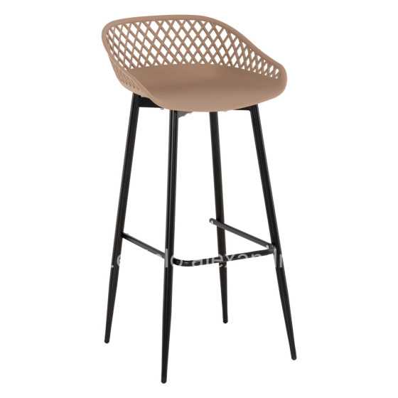 ΣΚΑΜΠΟ ΠΟΛΥΠΡΟΠΥΛΕΝΙΟΥ AVAYA ΚΑΠΟΥΤΣΙΝΟ-ΜΕΤΑΛΛΙΚΑ ΠΟΔΙΑ ΜΑΥΡΑ HM8686.13 46x48x99Υεκ.