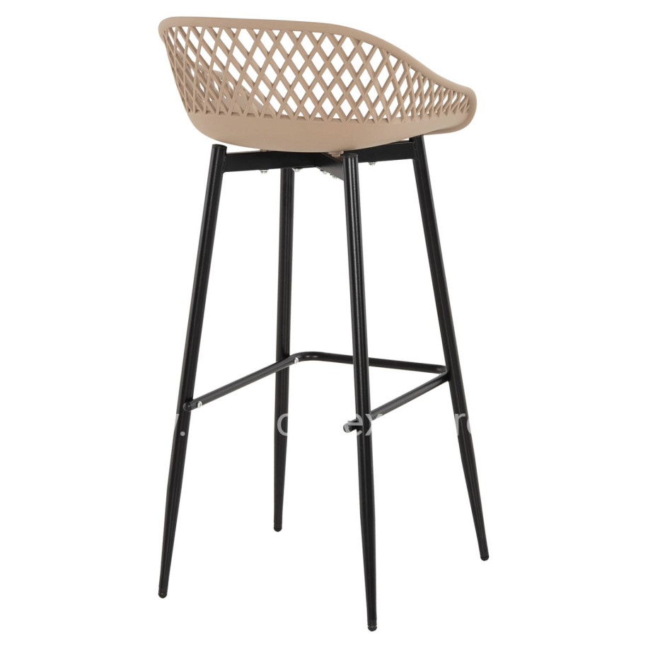 ΣΚΑΜΠΟ ΠΟΛΥΠΡΟΠΥΛΕΝΙΟΥ AVAYA ΚΑΠΟΥΤΣΙΝΟ-ΜΕΤΑΛΛΙΚΑ ΠΟΔΙΑ ΜΑΥΡΑ HM8686.13 46x48x99Υεκ.