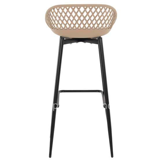 ΣΚΑΜΠΟ ΠΟΛΥΠΡΟΠΥΛΕΝΙΟΥ AVAYA ΚΑΠΟΥΤΣΙΝΟ-ΜΕΤΑΛΛΙΚΑ ΠΟΔΙΑ ΜΑΥΡΑ HM8686.13 46x48x99Υεκ.