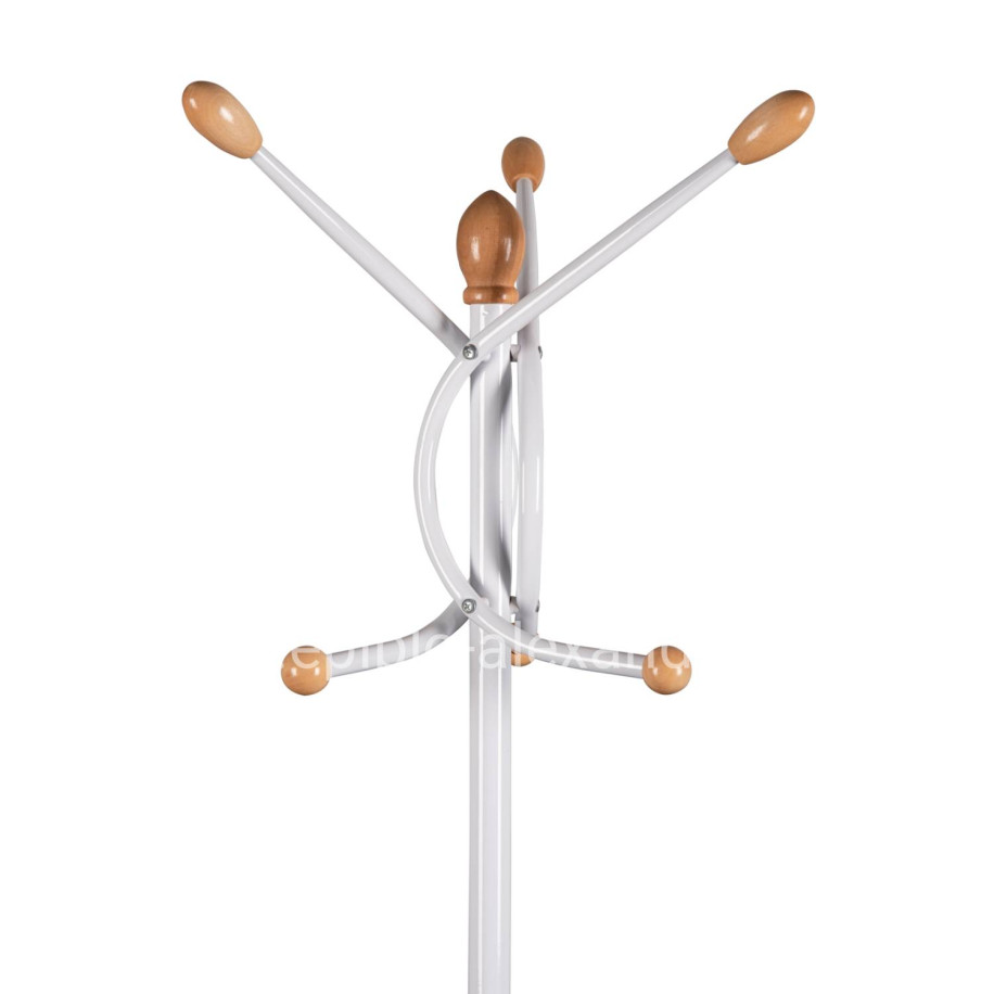 ΚΑΛΟΓΕΡΟΣ ΜΕΤΑΛΛΙΚΟΣ HM9575.02 ΣΕ ΛΕΥΚΟ ΧΡΩΜΑ-7 ΣΗΜΕΙΑ ΚΡΕΜΑΣΗΣ 41x41x176Y εκ.