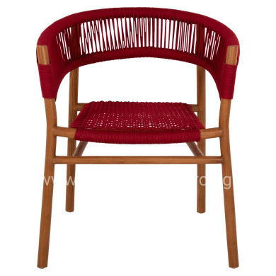 ΠΟΛΥΘΡΟΝΑ IRVING HM9797 ΞΥΛΟ ΤΕΑΚ ΣΕ ΦΥΣΙΚΟ ΧΡΩΜΑ ΜΕ ΜΠΟΡΝΤΟ ΣΧΟΙΝΙ 60x55x75Yεκ.