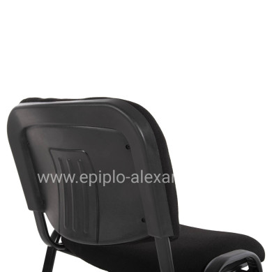 ΚΑΡΕΚΛΑ JANISHA HM1010.11 HOMEMARKT ΜΕ ΥΦΑΣΜΑ ΜΑΥΡΟ 53,5x59x77Υεκ.