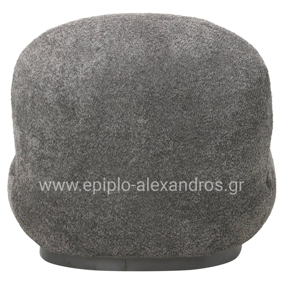 ΠΟΛΥΘΡΟΝΑ BEANY HM9591.01 ΓΚΡΙ ΜΠΟΥΚΛΕ ΥΦΑΣΜΑ 85x82x77Υ εκ.