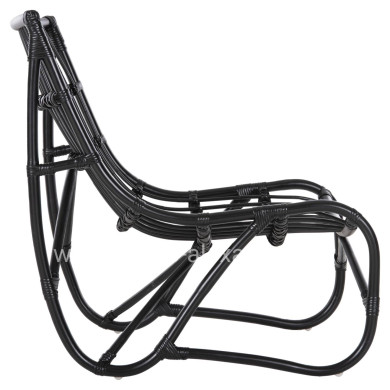 ΠΟΛΥΘΡΟΝΑ GRINN HM9815.02 ΡΑΒΔΟΙ RATTAN ΣΕ ΜΑΥΡΟ--Β' ΔΙΑΛΟΓΗΣ 56,5x73,5x79,5Υεκ.