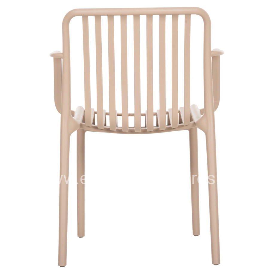 ΠΟΛΥΘΡΟΝΑ ΕΞΩΤ.ΧΩΡΟΥ CONVEE HM6105.04 ΚΑΠΟΥΤΣΙΝΟ ΠΟΛΥΠΡΟΠΥΛΕΝΙΟ 55x56x79Yεκ.