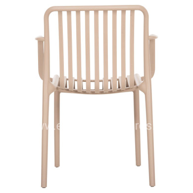 ΠΟΛΥΘΡΟΝΑ ΕΞΩΤ.ΧΩΡΟΥ CONVEE HM6105.04 ΚΑΠΟΥΤΣΙΝΟ ΠΟΛΥΠΡΟΠΥΛΕΝΙΟ 55x56x79Yεκ.