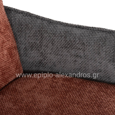 ΠΟΛΥΘΡΟΝΑΚΙ REX HM9847.06 ΚΕΡΑΜΙΔΙ-ΓΚΡΙ ΥΦΑΣΜΑ-ΞΥΛΟ ΟΞΙΑΣ ΠΟΔΙΑ 53x60x93Υεκ.