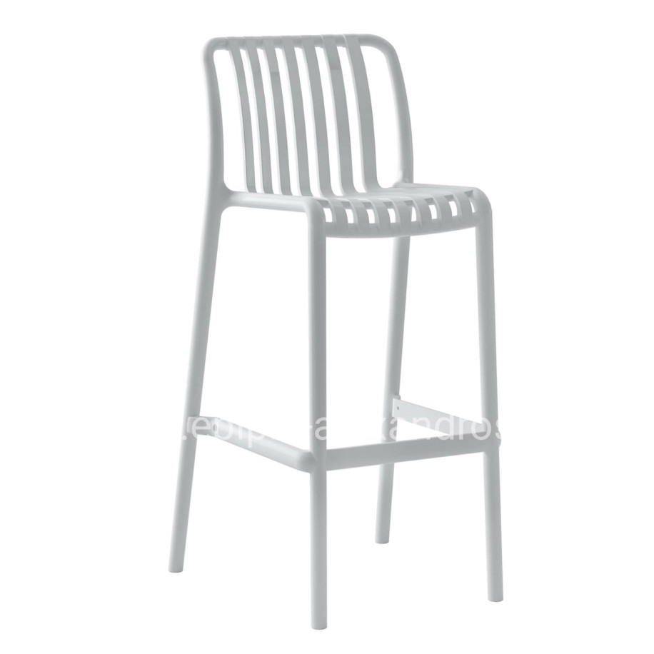 ΣΚΑΜΠΟ BAR ΠΟΛΥΠΡΟΠΥΛΕΝΙΟΥ CONVEE HM6098.01 ΛΕΥΚΟ 38,5x49,5x102Υεκ.