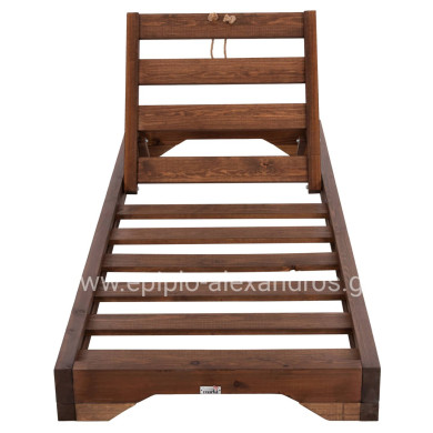 ΞΑΠΛΩΣΤΡΑ IKARIA ΜΕ ΠΟΔΙ HM6107.01 ΠΕΥΚΟ ΣΕ ΚΑΡΥΔΙ-ΜΟΝΟ ΣΚΕΛΕΤΟΣ 80x208x100Yεκ.