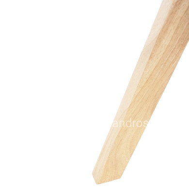 ΠΟΛΥΘΡΟΝΑΚΙ ΤΡΑΠΕΖΑΡΙΑΣ GAZER HM9845.03 ΓΚΡΙ YΦΑΣΜΑ-ΠΟΔΙΑ RUBBERWOOD 66x63x91Υεκ.