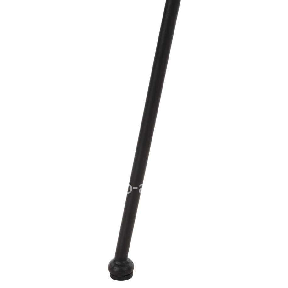 ARMCHAIR NEST-TYPE ALLEGRA HM5458.11 BLACK METAL-WICKER IN BEIGE 73x78x88H cm.