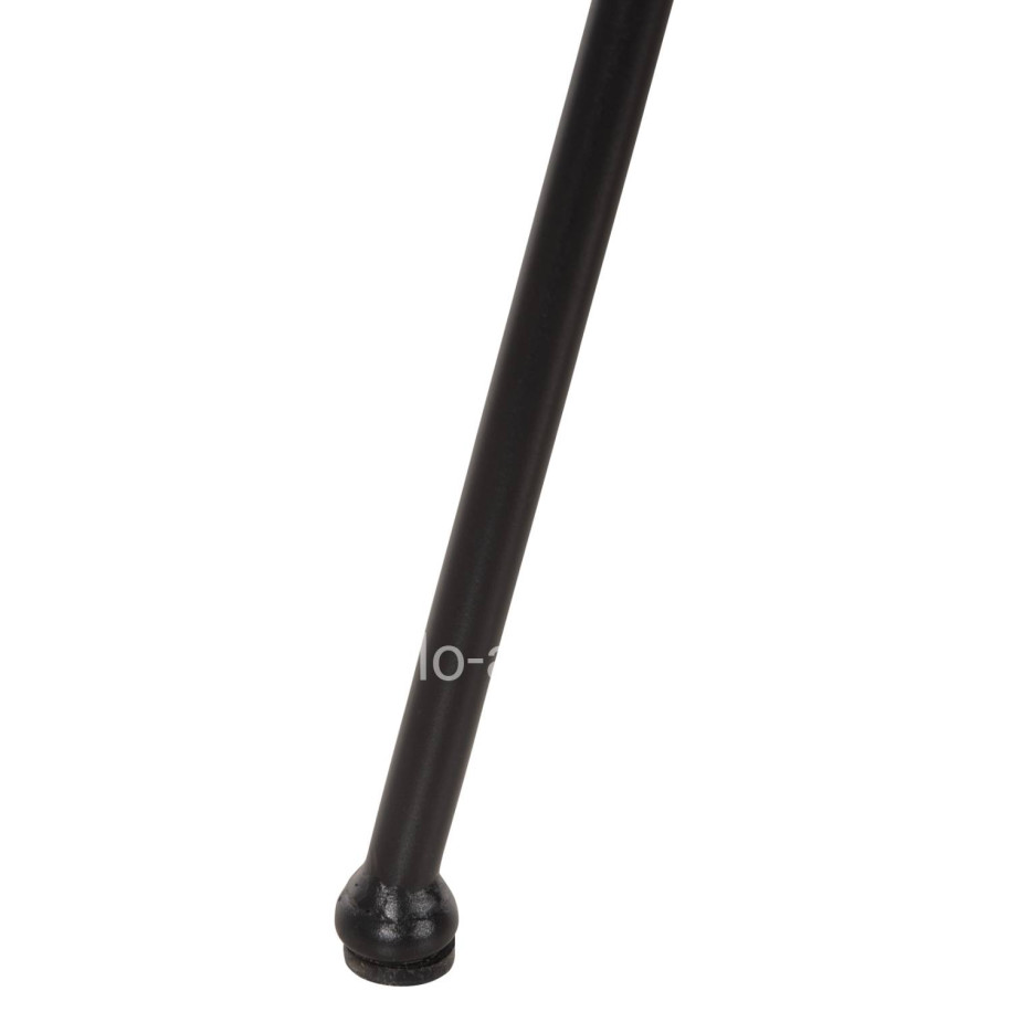 ΠΑΓΚΑΚΙ ΜΕ ΜΠΡΑΤΣΑ ALLEGRA HM6077 ΜΑΥΡΟ ΜΕΤΑΛΛΟ-ΜΠΕΖ ΣΥΝΘ.RATTAN 120x62x80Υεκ.