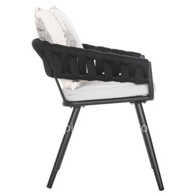 ΠΟΛΥΘΡΟΝΑ ΑΛΟΥΜΙΝΙΟΥ CAMDEN HM6141.01 ΜΑΞΙΛΑΡΙΑ ΕΚΡΟΥ ΜΕ PRINT-ΑΝΘΡΑΚΙ 56x60x72-87Υεκ