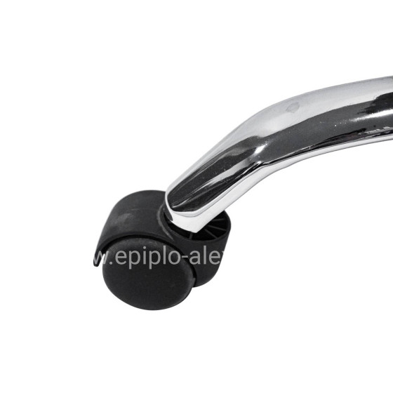 ΚΑΡΕΚΛΑ ΓΡΑΦΕΙΟΥ CRONER HM1196.01 ΜΑΥΡΟ MESH-ΜΕΤΑΛ.ΒΑΣΗ 58x99x120Υεκ.