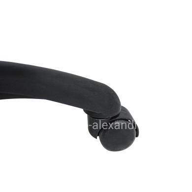 ΚΑΡΕΚΛΑ ΓΡΑΦΕΙΟΥ PORTIMA HM1197.01 ΜΑΥΡΟ PVC-ΣΚΕΛΕΤΟΣ & ΒΑΣΗ 69x57x97Υεκ.