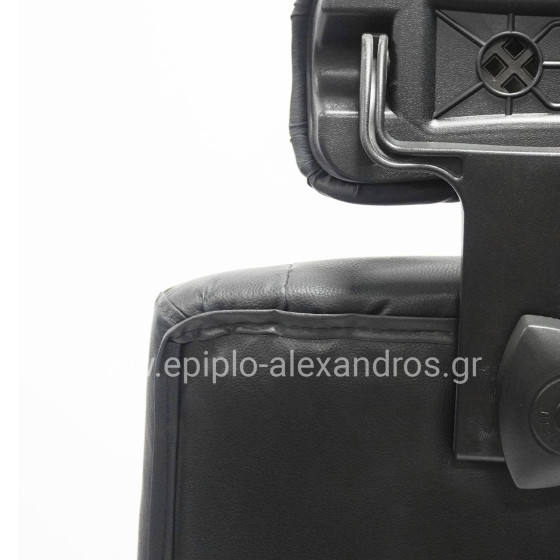 ΚΑΡΕΚΛΑ ΓΡΑΦΕΙΟΥ NIMBLE HM1199.01 ΜΑΥΡΟ PVC-ΜΑΥΡΟΣ ΣΚΕΛΕΤΟΣ & ΒΑΣΗ 59x64x122Υεκ