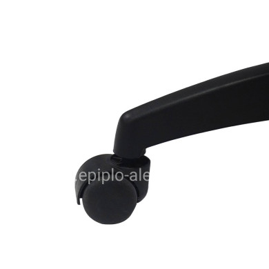 ΚΑΡΕΚΛΑ ΓΡΑΦΕΙΟΥ NIMBLE HM1199.01 ΜΑΥΡΟ PVC-ΜΑΥΡΟΣ ΣΚΕΛΕΤΟΣ & ΒΑΣΗ 59x64x122Υεκ