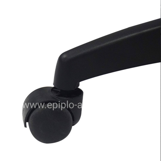 ΚΑΡΕΚΛΑ ΓΡΑΦΕΙΟΥ NIM HM1200.01 ΜΑΥΡΟ PVC-ΜΑΥΡΟΣ ΣΚΕΛΕΤΟΣ & ΒΑΣΗ 58x65x100Υεκ