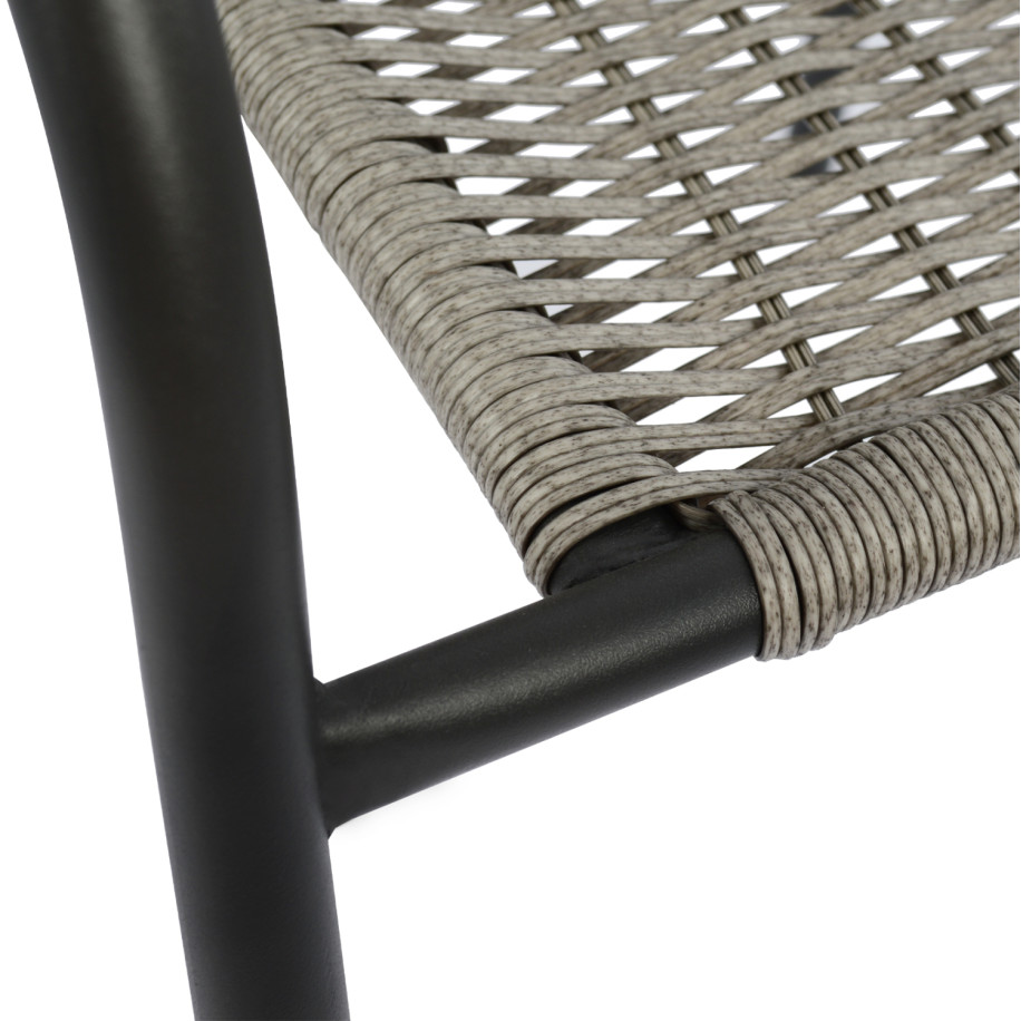 ΣΕΤ ΤΡΑΠΕΖΑΡΙΑΣ 3ΤΜΧ ΜΕ 2 ΚΑΡΕΚΛΕΣ & ΤΡΑΠΕΖΙ 70x70 HM5182.01