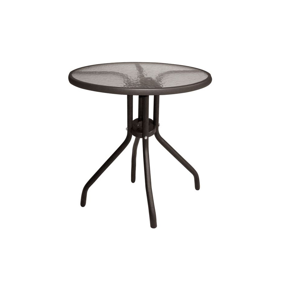 ΣΕΤ ΤΡΑΠΕΖΑΡΙΑΣ 3ΤΜΧ ΜΕ ΤΡΑΠΕΖΙ Φ70 & ΚΑΡΕΚΛΕΣ LEON ΚΑΦΕ HM5184.02