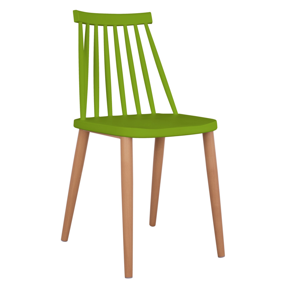 ΚΑΡΕΚΛΑ ΤΡΑΠΕΖΑΡΙΑΣ HM8052.08 VANESSA ΠΡΑΣΙΝΗ ΜΕ ΜΕΤΑΛΛΙΚΑ ΠΟΔΙΑ 42,5x47x81,5 εκ.