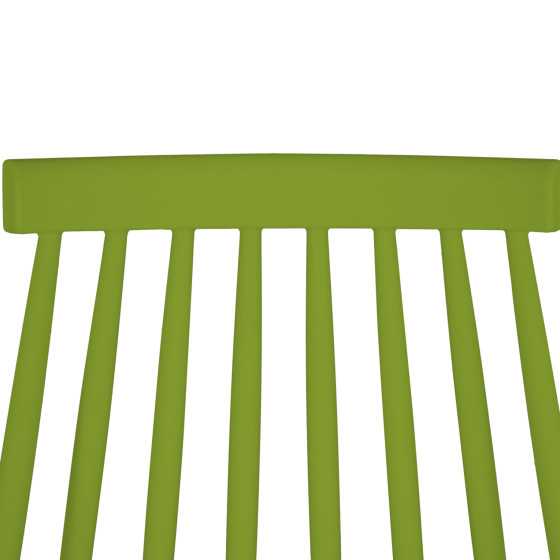 Dining chair HM8052.08 Vanessa green with metallic legs 42,5x47x81,5cm