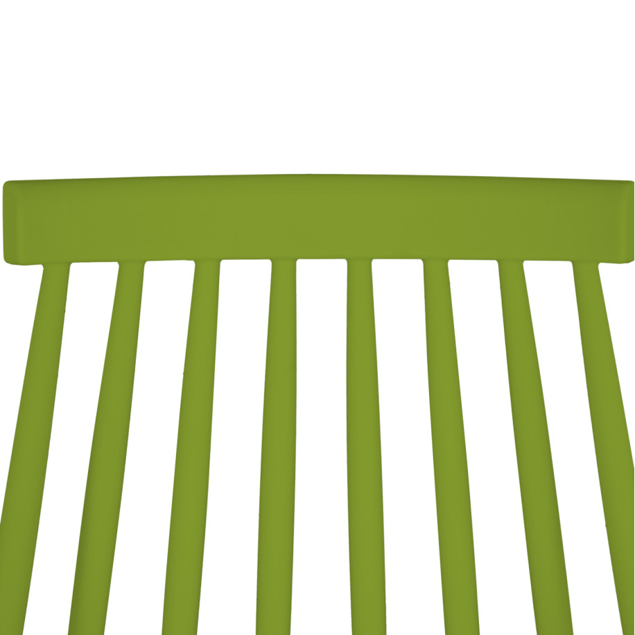 ΚΑΡΕΚΛΑ ΤΡΑΠΕΖΑΡΙΑΣ HM8052.08 VANESSA ΠΡΑΣΙΝΗ ΜΕ ΜΕΤΑΛΛΙΚΑ ΠΟΔΙΑ 42,5x47x81,5 εκ.