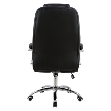 ΚΑΡΕΚΛΑ ΓΡΑΦΕΙΟΥ KIEV HM1097.01 ΜΑΥΡΗ 65x80x127cm