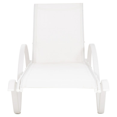 ΞΑΠΛΩΣΤΡΑ ΑΛΟΥΜΙΝΙΟΥ WAKANA  ΛΕΥΚΗ ΜΕ TEXTLINE ΛΕΥΚΟ HM5133.02 194x54-66x30 cm.