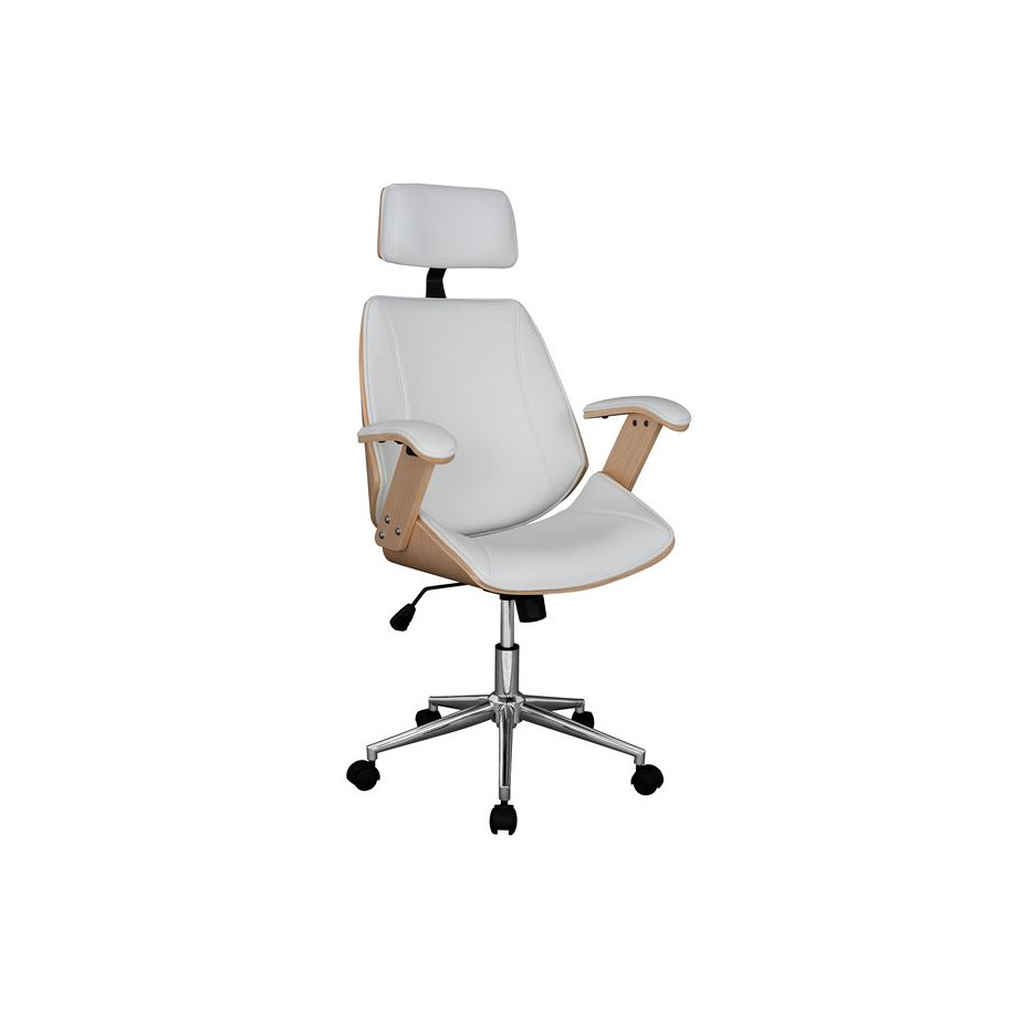 ΚΑΡΕΚΛΑ ΓΡΑΦΕΙΟΥ ΔΙΕΥΘΥΝΤΙΚΗ SUPERIOR PRO HM1109.02 SONAMA-ΑΣΠΡO PU 63x67x123Yεκ.