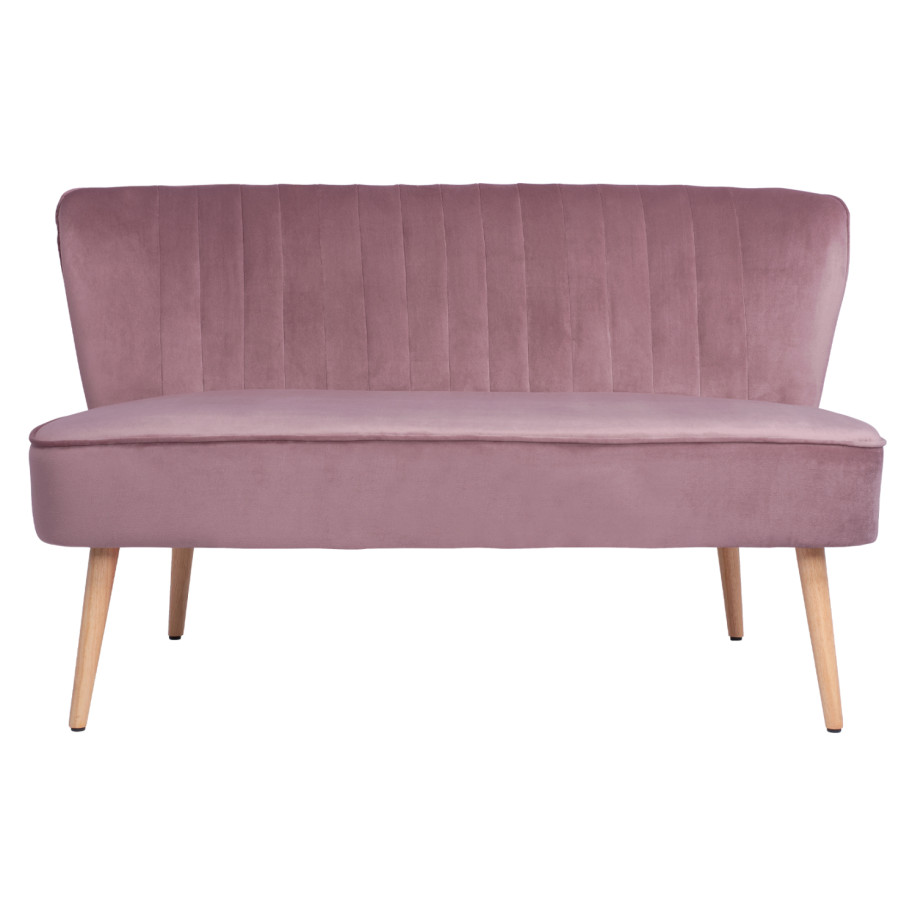 ΚΑΝΑΠΕΣ ANDY 2ΘΕΣΙΟΣ ΣΑΠΙΟ ΜΗΛΟ ΒΕΛΟΥΔΟ HM8401.02 128x70x77Υ εκ.