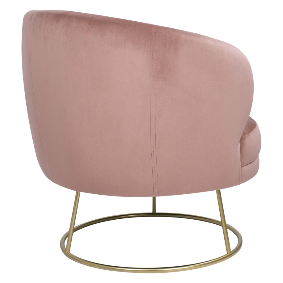 ΠΟΛΥΘΡΟΝΑ ΑΠΟ ΒΕΛΟΥΔΟ ΣΑΠΙΟ ΜΗΛΟ ΜΕ ΧΡΥΣΗ ΒΑΣΗ ARIEN HM8403.02 80x75x82Υ εκ.