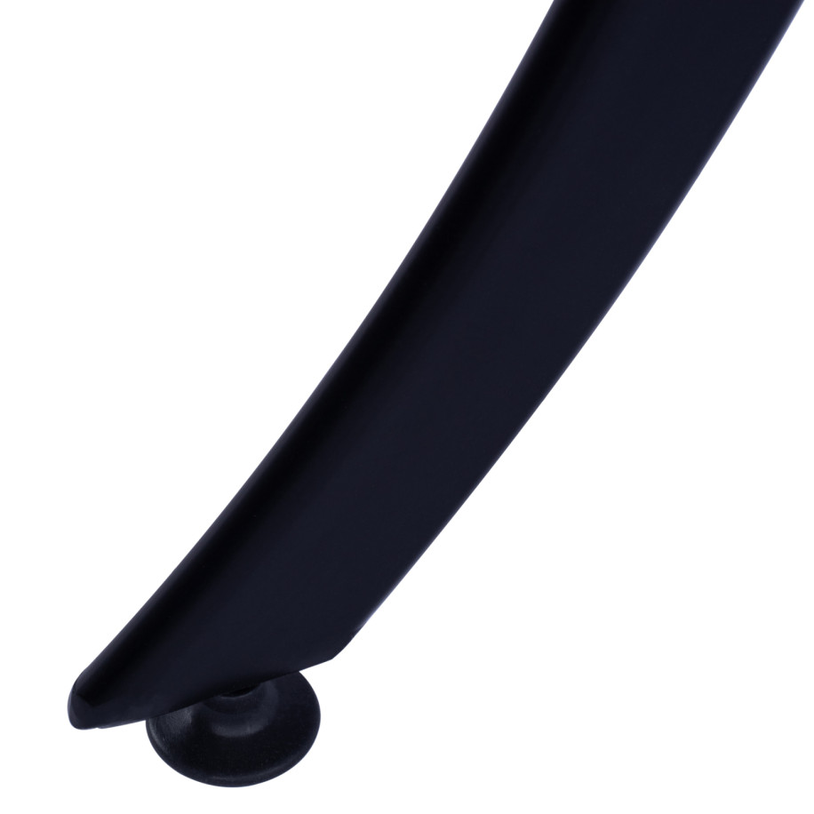 ΤΡΑΠΕΖΙ ΑΛΟΥΜΙΝΙΟΥ JAXEN HM5533.02 ΜΑΥΡΟ-ΓΥΑΛΙ ΑΣΦΑΛΕΙΑΣ&TEXTILENE 120x70x78Υεκ