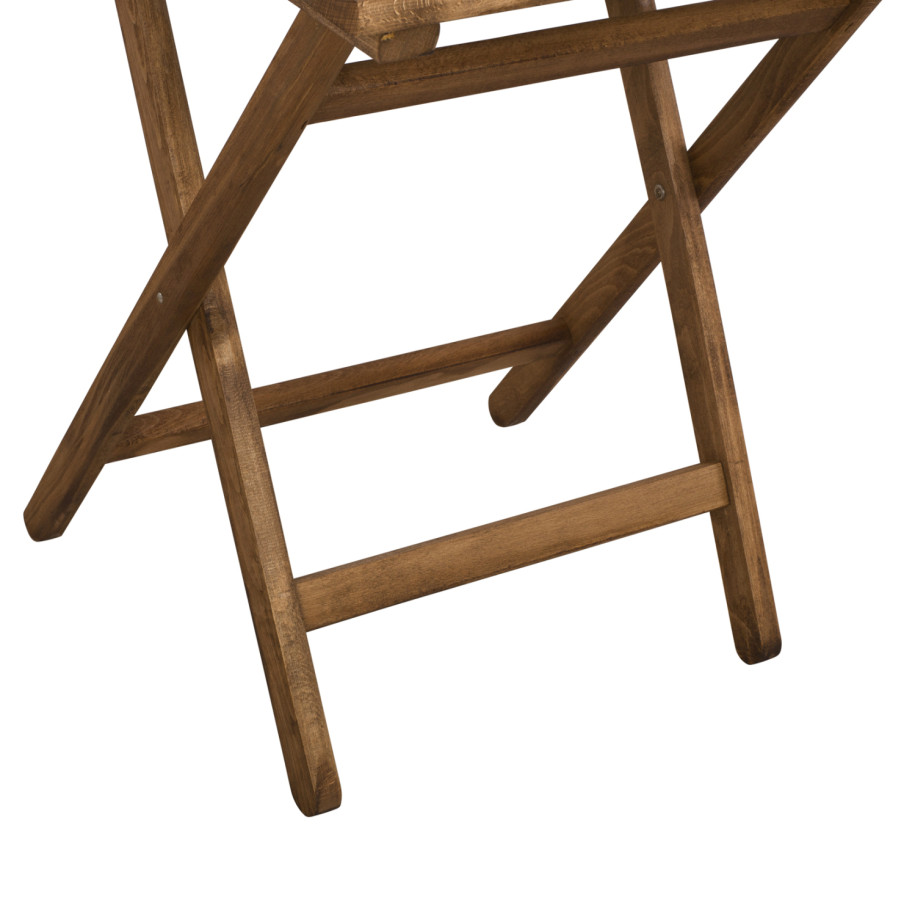 ΤΡΑΠΕΖΙ ΣΚΗΝΟΘΕΤH ΛΗΜΝΟΣ 70Χ70X75Υ εκ. ΜΑΣΙΦ ΟΞΙΑ ΕΜΠOΤΙΣΜΟΣ ΚΑΡΥΔΙ HM5648.01