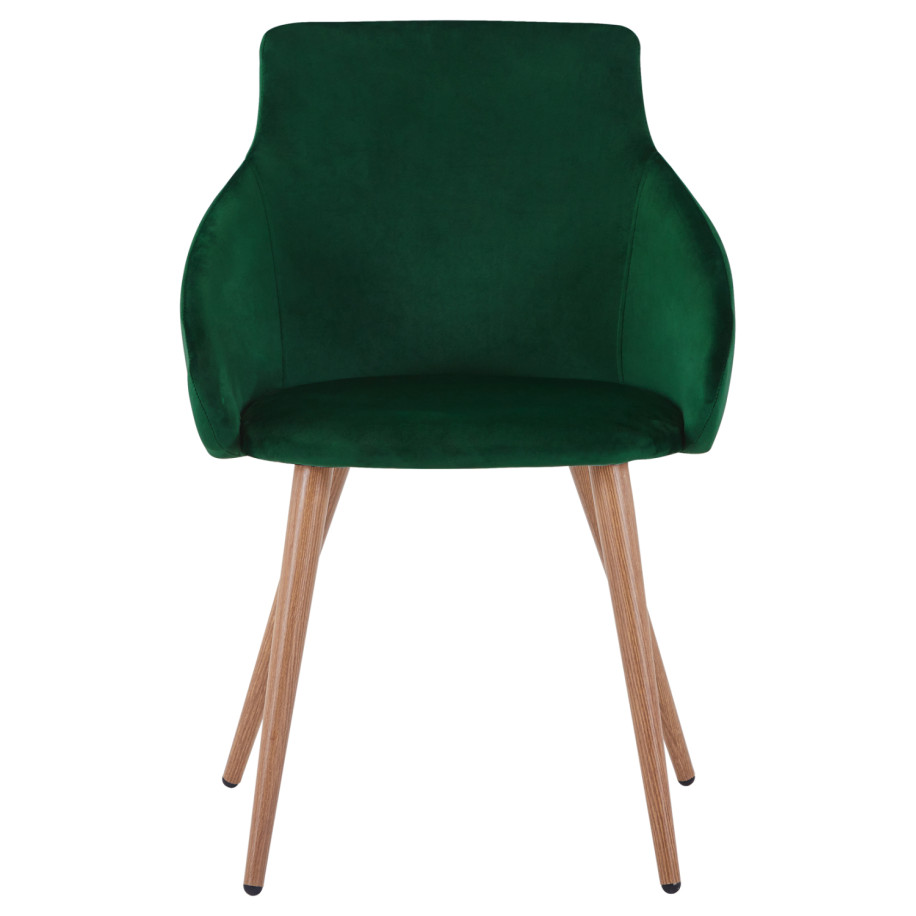 ΠΟΛΥΘΡΟΝΑΚΙ IVY ΒΕΛΟΥΔΟ ΚΥΠΑΡΙΣΣΙ ΚΑΙ ΜΕΤΑΛΛΙΚΑ ΠΟΔΙΑ HM8546.03 55x55x80Υ εκ.