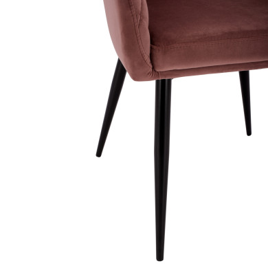 ΠΟΛΥΘΡΟΝΑΚΙ CHARLES HM8522.02 ΜΕ ΒΕΛΟΥΔΟ ΣΑΠΙΟ ΜΗΛΟ 52x60x89Υ εκ.