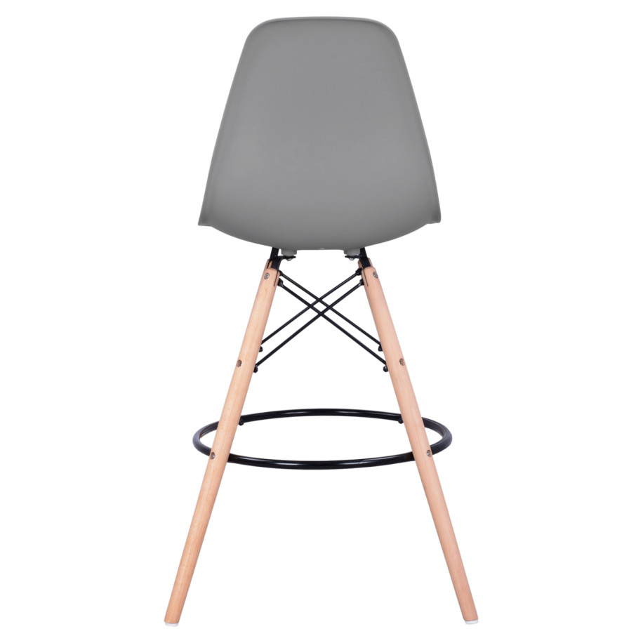 ΣΚΑΜΠΟ ΜΠΑΡ RENATA HM0173.10 ΓΚΡΙ 58x56x107Υ εκ.