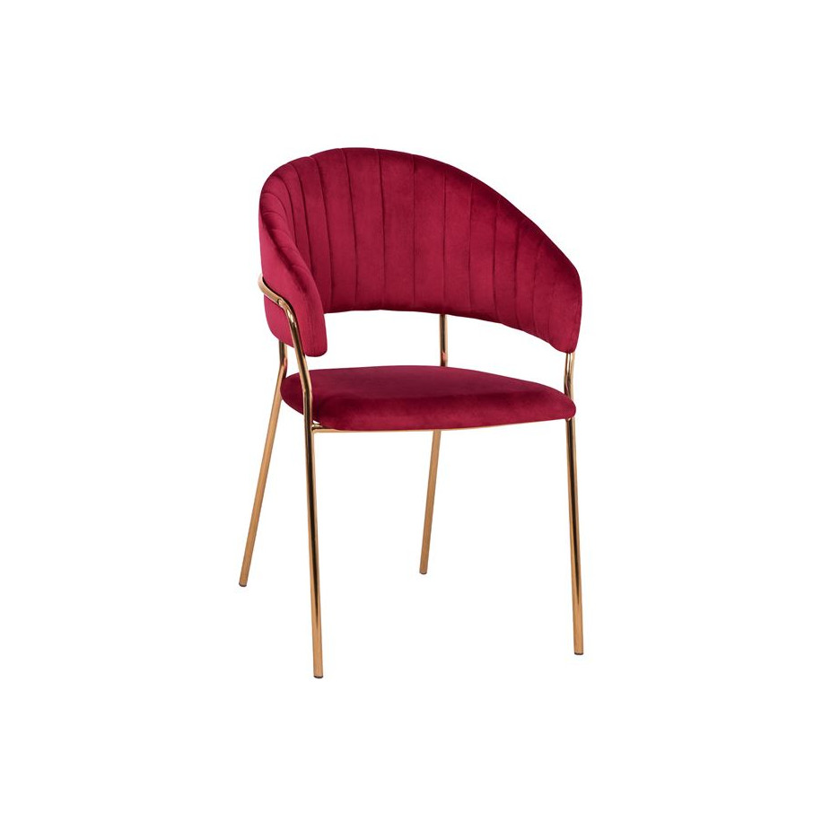 ΠΟΛΥΘΡΟΝΑΚΙ THEODORE HM8520.06 ΒΕΛΟΥΔΟ ΜΠΟΡΝΤΩ ΜΕ ΕΠΙΧΡΥΣΟ ΣΚΕΛΕΤΟ 55Χ50Χ82Υ εκ.