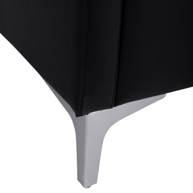 ΠΟΛΥΘΡΟΝΑ NELLIE HM3159.11 ΜΕ ΜΑΥΡΟ PU 64Χ71Χ71Υ εκ.