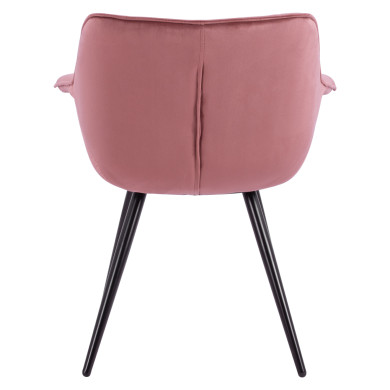 ΠΟΛΥΘΡΟΝΑΚΙ BENJAMIN ΑΠΟ ΒΕΛΟΥΔΟ ΣΑΠΙΟ ΜΗΛΟ ME ΜΕΤΑΛΛΙΚΑ ΠΟΔΙΑ HM8682.02 69x68x78 εκ.