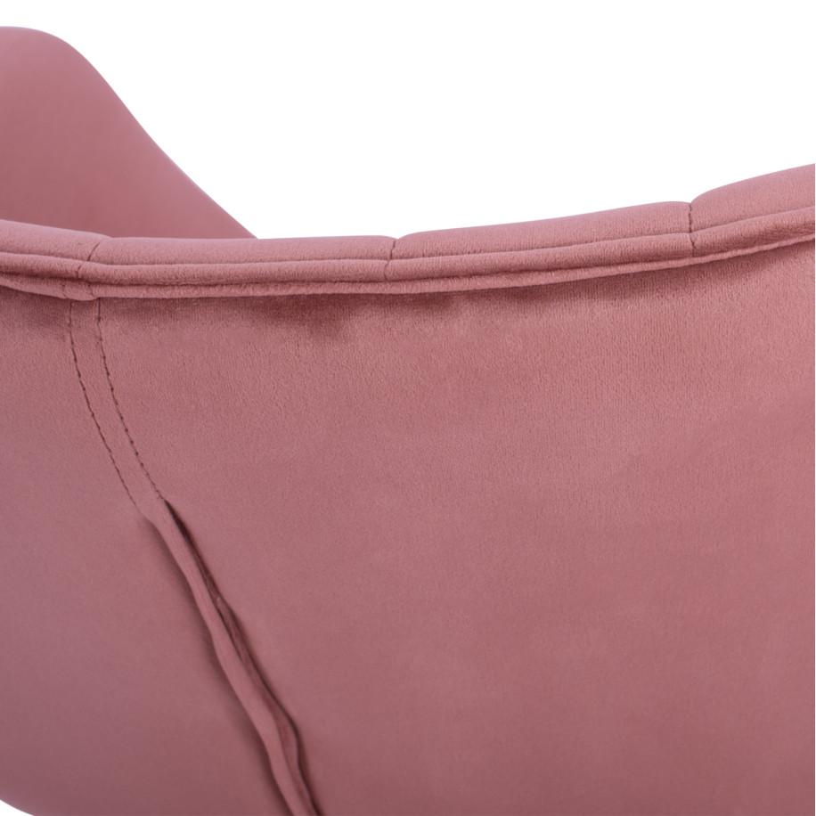 ΠΟΛΥΘΡΟΝΑΚΙ BENJAMIN ΑΠΟ ΒΕΛΟΥΔΟ ΣΑΠΙΟ ΜΗΛΟ ME ΜΕΤΑΛΛΙΚΑ ΠΟΔΙΑ HM8682.02 69x68x78 εκ.