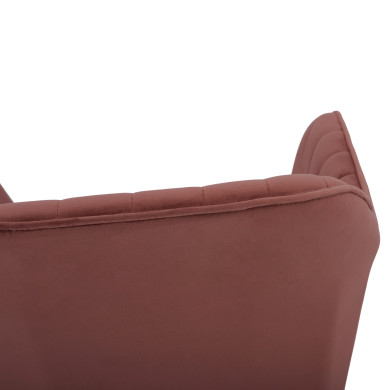 ΠΟΛΥΘΡΟΝΑΚΙ SAWYER ΒΕΛΟΥΔΟ ΣΑΠΙΟ ΜΗΛΟ ΜΕ ΜΑΥΡΑ ΠΟΔΙΑ HM8523.12 53x60x76Y εκ.