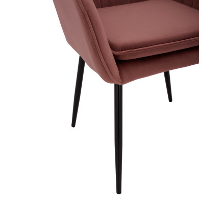 ΠΟΛΥΘΡΟΝΑΚΙ SAWYER ΒΕΛΟΥΔΟ ΣΑΠΙΟ ΜΗΛΟ ΜΕ ΜΑΥΡΑ ΠΟΔΙΑ HM8523.12 53x60x76Y εκ.