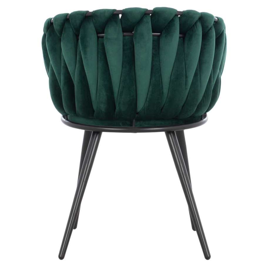 ΠΟΛΥΘΡΟΝΑΚΙ LUANDA ΒΕΛΟΥΔΟ ΚΥΠΑΡΙΣΣΙ ΜΕΤΑΛΛΙΚΑ ΠΟΔΙΑ HM8741.03 60x54x78 εκ.