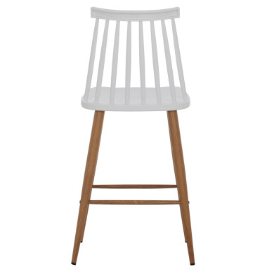 ΣΚΑΜΠΟ ΜΠΑΡ VANESSA HM9300.01 ΛΕΥΚΟ ΜΕΣΑΙΟΥ ΥΨΟΥΣ 43x45x97Υεκ.