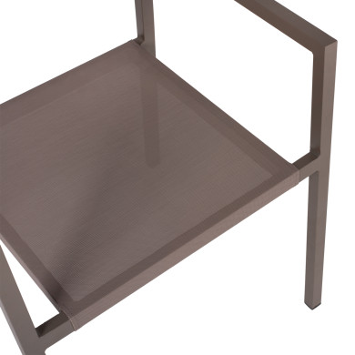 ΠΟΛΥΘΡΟΝΑ ΑΛΟΥΜΙΝΙΟΥ ΕΠΑΓΓΕΛΜΑΤΙΚΗ ΣΑΜΠΑΝΙΖΕ MIREN ME RATTAN ΠΛΑΤΗ HM5893.03 55,5x58,5x83 εκ.