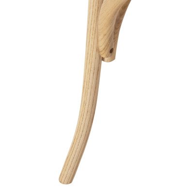 ΞΥΛΙΝΗ ΚΑΡΕΚΛΑ ΣΤΟΙΒΑΖΟΜΕΝΗ ΒΙΕΝΝΗΣ MONTREAL HM8914.25 ΟΞΙΑ DARK HONEY 42x47x90Υεκ.