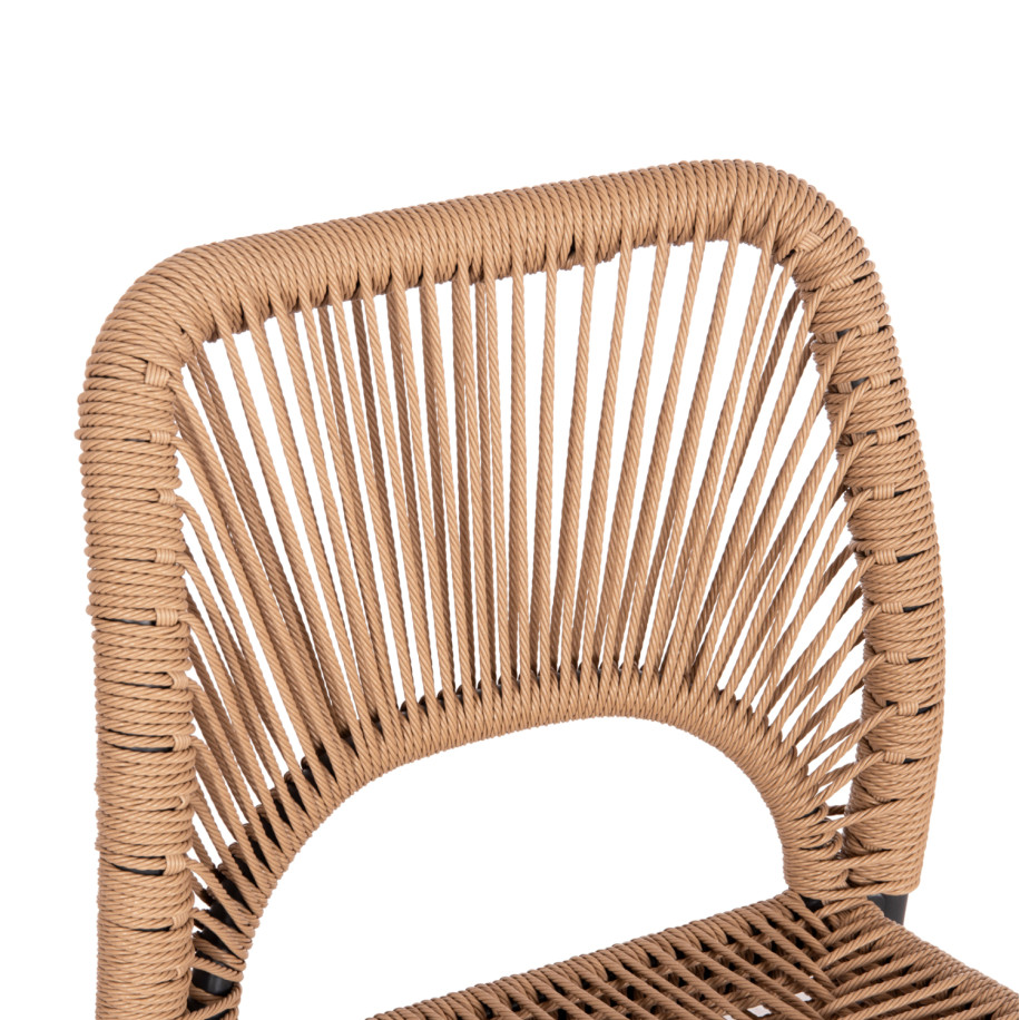 ΣΚΑΜΠΟ ΜΠΑΡ ΜΕΣ.ΥΨΟΥΣ NOJO HM5920.02 ΑΝΘΡΑΚΙ ΑΛΟΥΜΙΝΙΟ--ΜΠΕΖ ΣΥΝΘ.RATTAN 40x55.5x99Yεκ