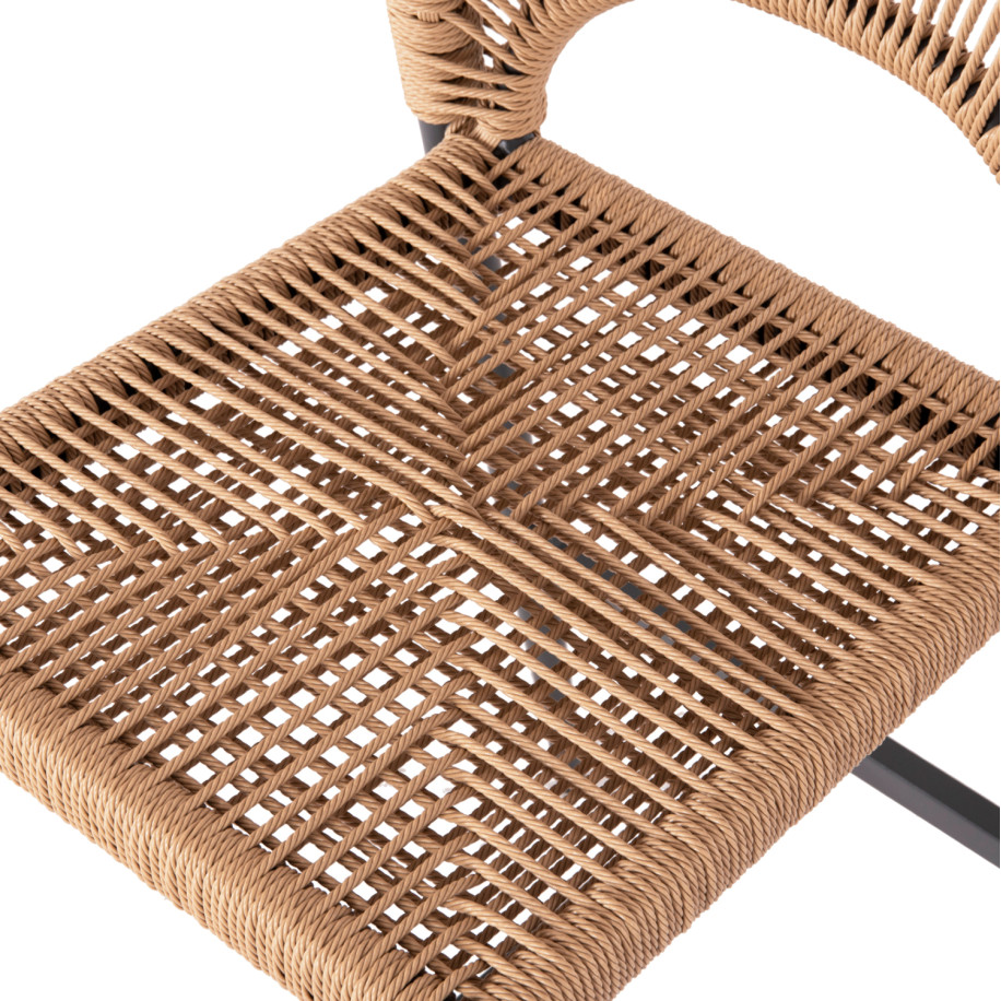 ΣΚΑΜΠΟ ΜΠΑΡ ΜΕΣ.ΥΨΟΥΣ NOJO HM5920.02 ΑΝΘΡΑΚΙ ΑΛΟΥΜΙΝΙΟ--ΜΠΕΖ ΣΥΝΘ.RATTAN 40x55.5x99Yεκ